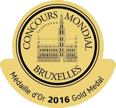 Médaille d'or Bruxelles 2016