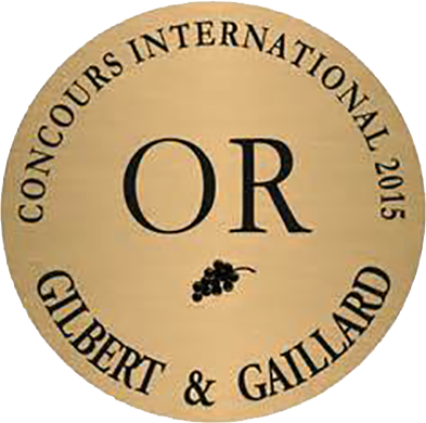 médaille d'or Gilbert et Gaillard 2015
