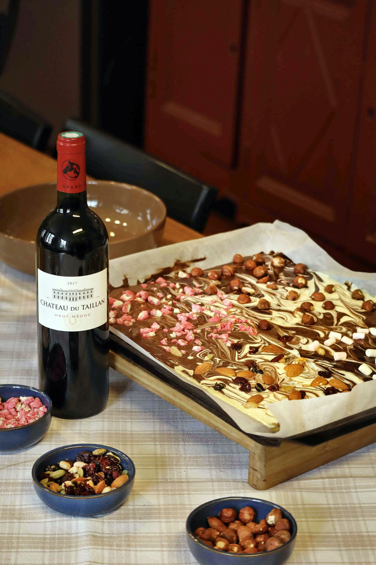 Recette de tablette de chocolat personnalisée