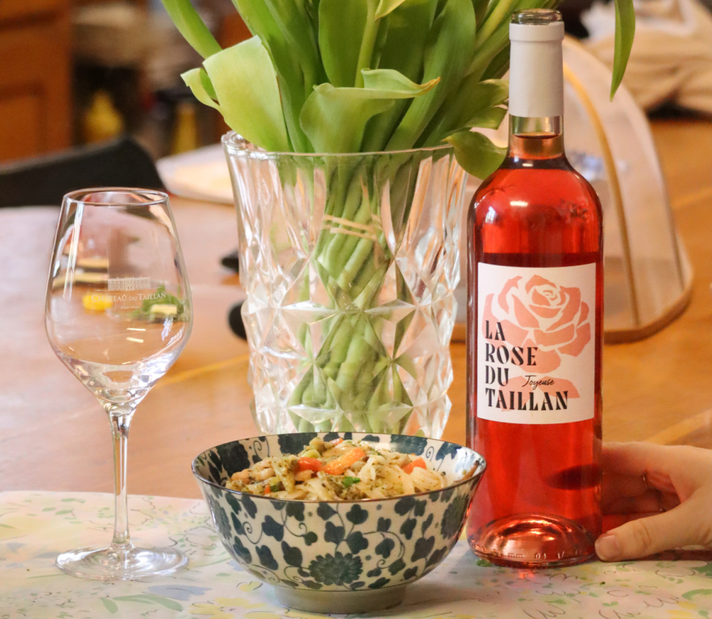 pad thai et la rose du taillan joyeuse